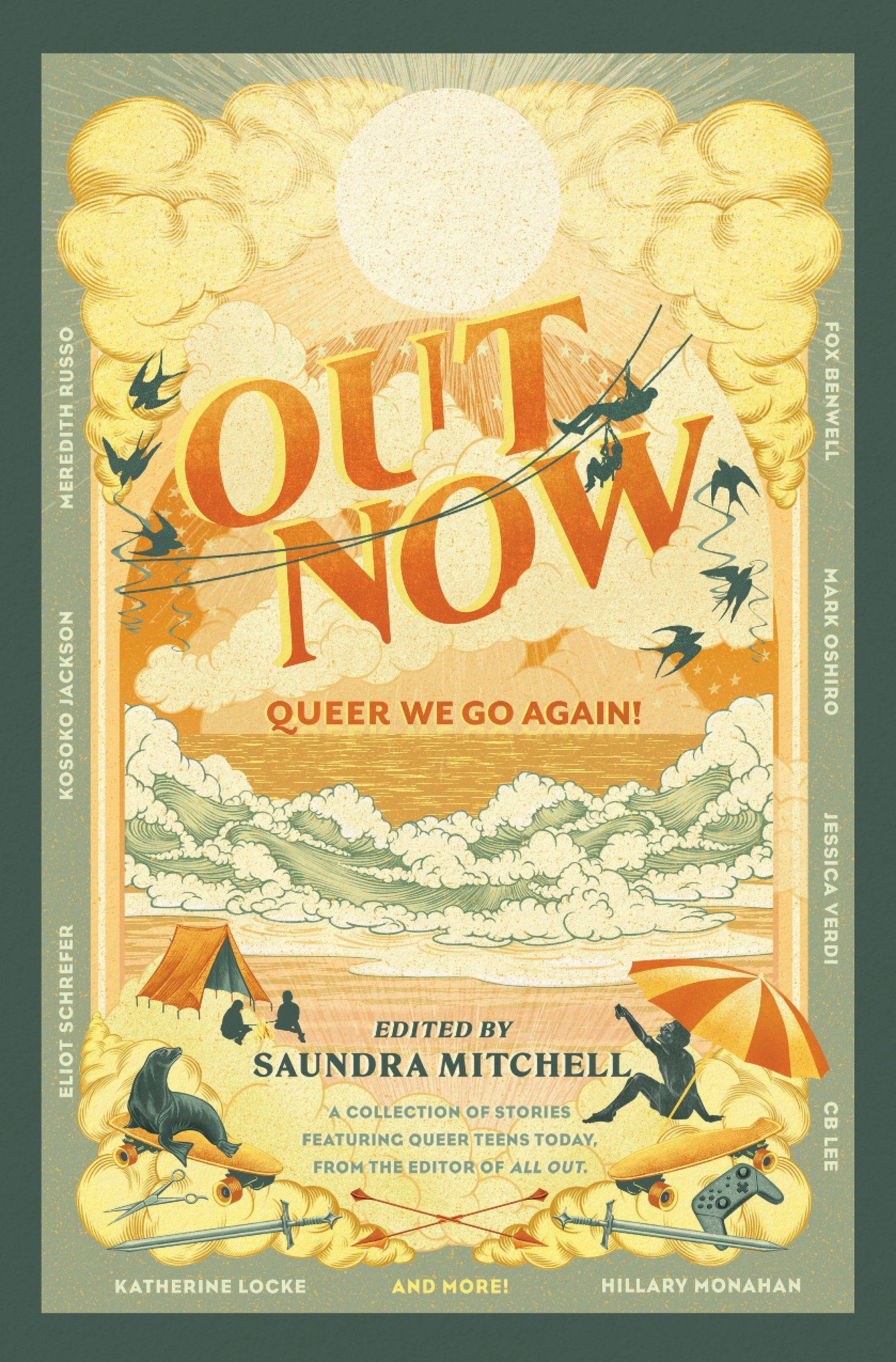 Saundra Mitchell - Out Now: Queer We Go Again! Release Date? 2020 YA LGBT Anthologies & Short Stories